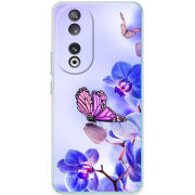 Чехол BoxFace Huawei Honor 90 Orchids and Butterflies