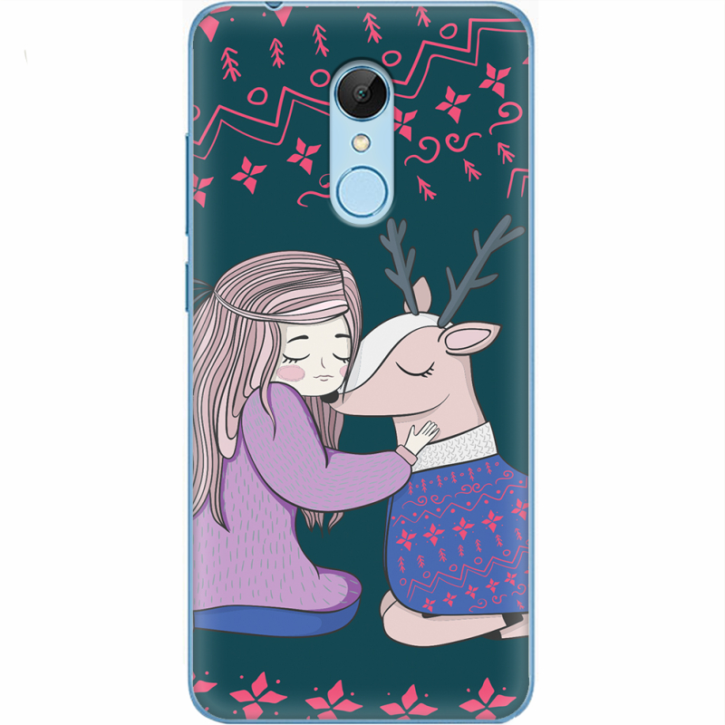 Чехол Uprint Xiaomi Redmi 5 Girl and deer