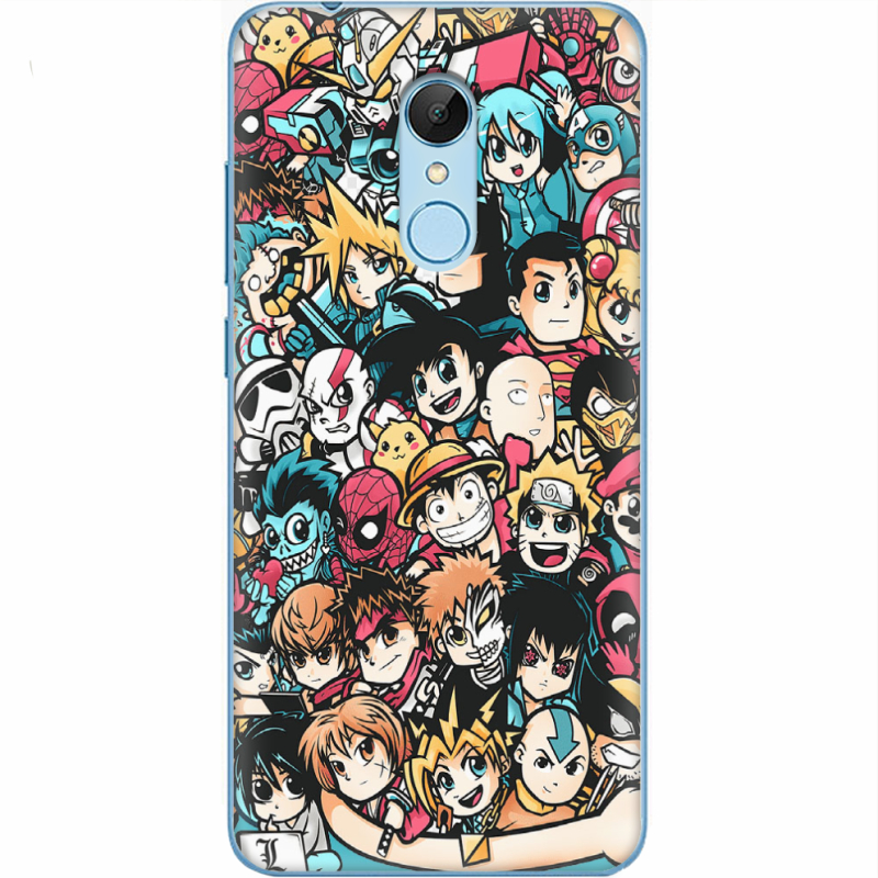 Чехол Uprint Xiaomi Redmi 5 Anime Stickers