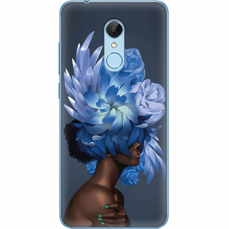 Чехол Uprint Xiaomi Redmi 5 Exquisite Blue Flowers