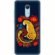 Чехол Uprint Xiaomi Redmi 5 Petrykivka Leopard