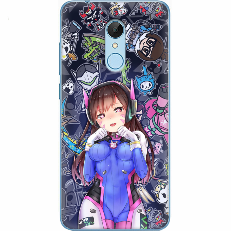 Чехол Uprint Xiaomi Redmi 5 Overwatch D.VA