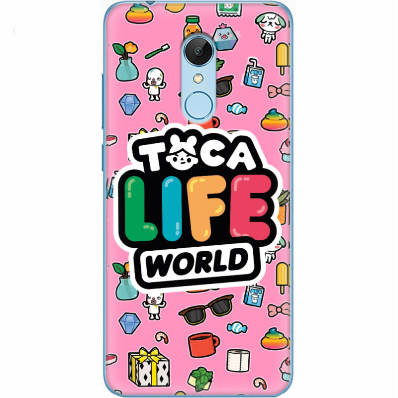 Чехол Uprint Xiaomi Redmi 5 Toca Boca Life World