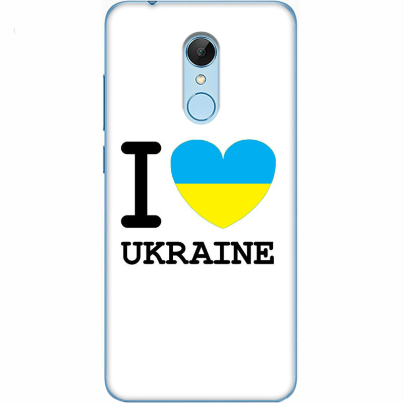 Чехол Uprint Xiaomi Redmi 5 I love Ukraine