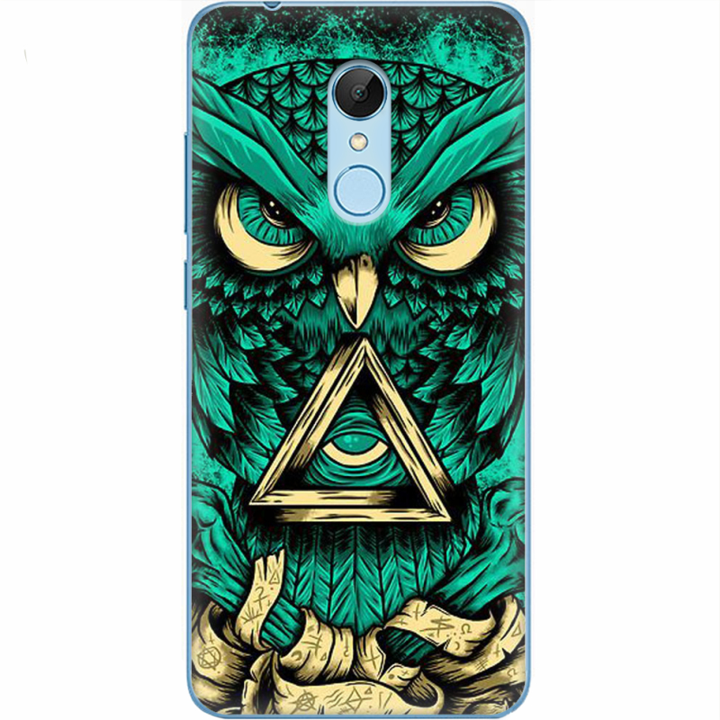 Чехол Uprint Xiaomi Redmi 5 Masonic Owl