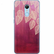 Чехол Uprint Xiaomi Redmi 5 Gold Leaves