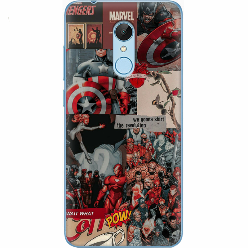 Чехол Uprint Xiaomi Redmi 5 Marvel Avengers