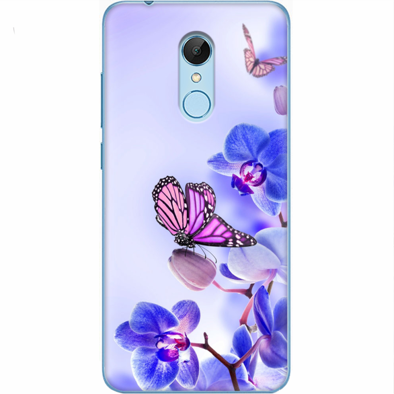 Чехол Uprint Xiaomi Redmi 5 Orchids and Butterflies