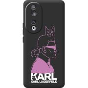 Черный чехол BoxFace Huawei Honor 90 Pink Karl