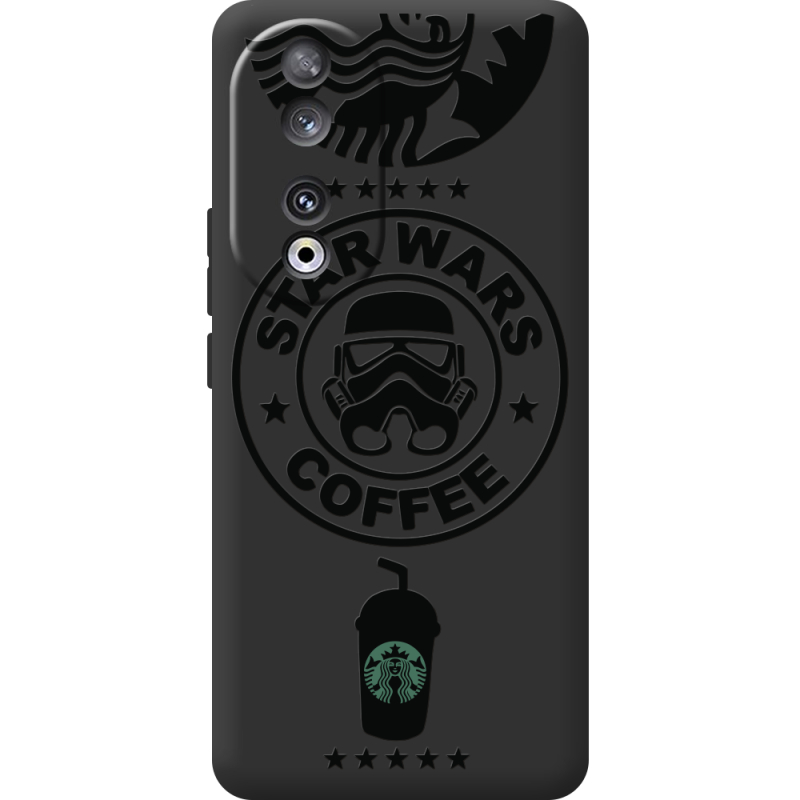 Черный чехол BoxFace Huawei Honor 90 Dark Coffee