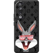 Черный чехол BoxFace Huawei Honor 90 looney bunny