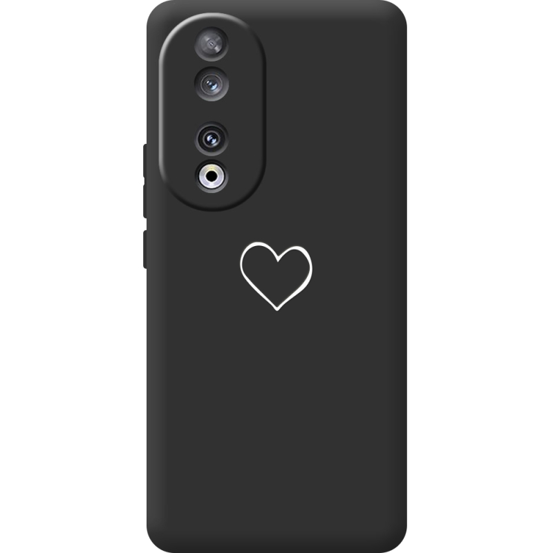 Черный чехол BoxFace Huawei Honor 90 My Heart