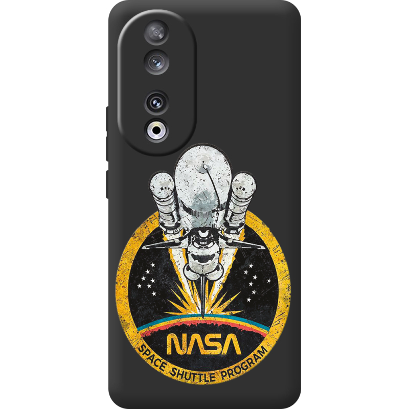 Черный чехол BoxFace Huawei Honor 90 NASA Spaceship