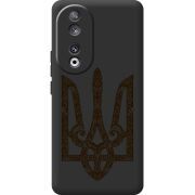 Черный чехол BoxFace Huawei Honor 90 Ukrainian Trident