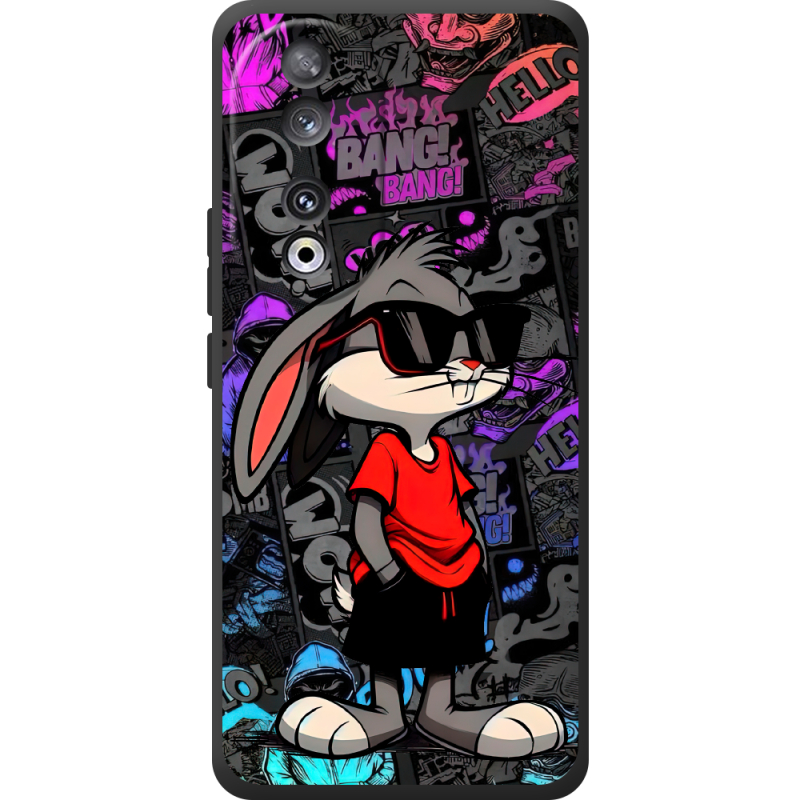 Черный чехол BoxFace Huawei Honor 90 Малий вухань