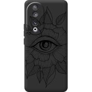 Черный чехол BoxFace Huawei Honor 90 Eye