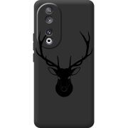 Черный чехол BoxFace Huawei Honor 90 Deer