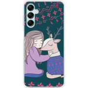 Чехол BoxFace Samsung Galaxy M15 5G (M156) Girl and deer