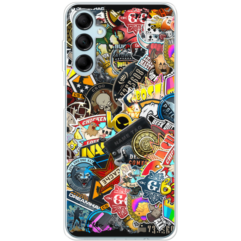 Чехол BoxFace Samsung Galaxy M15 5G (M156) CS:Go Stickerbombing