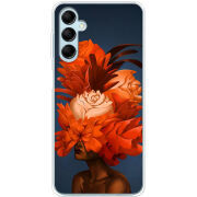 Чехол BoxFace Samsung Galaxy M15 5G (M156) Exquisite Orange Flowers