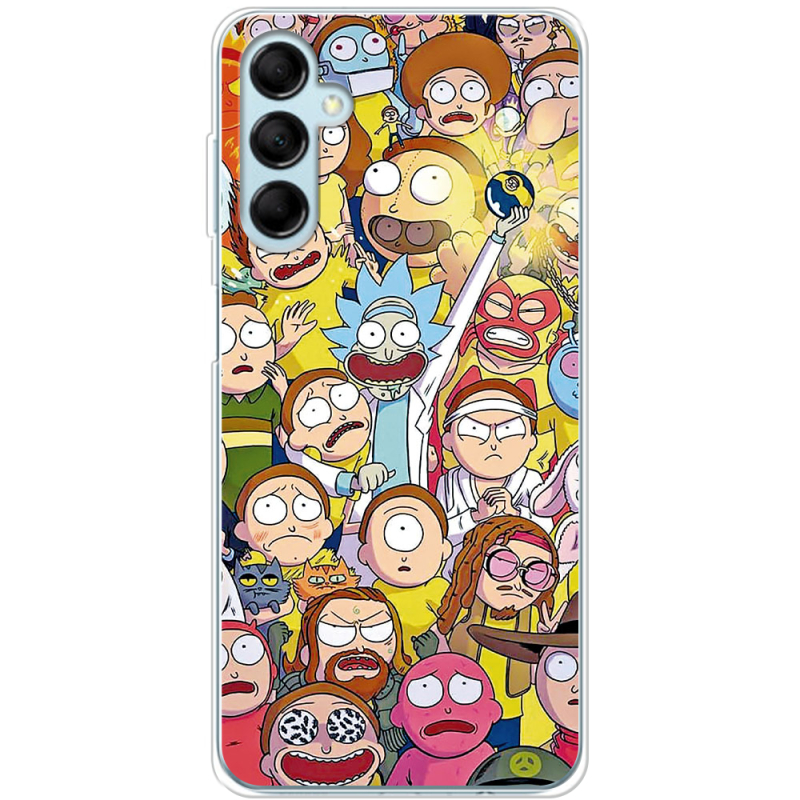 Чехол BoxFace Samsung Galaxy M15 5G (M156) Rick and Morty