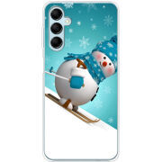 Чехол BoxFace Samsung Galaxy M15 5G (M156) Skier Snowman