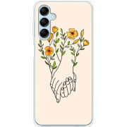 Чехол BoxFace Samsung Galaxy M15 5G (M156) Flower Hands