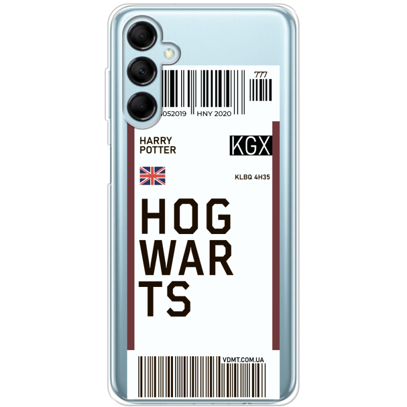 Прозрачный чехол BoxFace Samsung Galaxy M15 5G (M156) Ticket Hogwarts