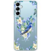 Прозрачный чехол BoxFace Samsung Galaxy M15 5G (M156) Spring Bird