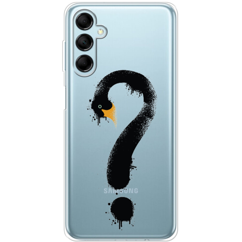 Прозрачный чехол BoxFace Samsung Galaxy M15 5G (M156) Swan question