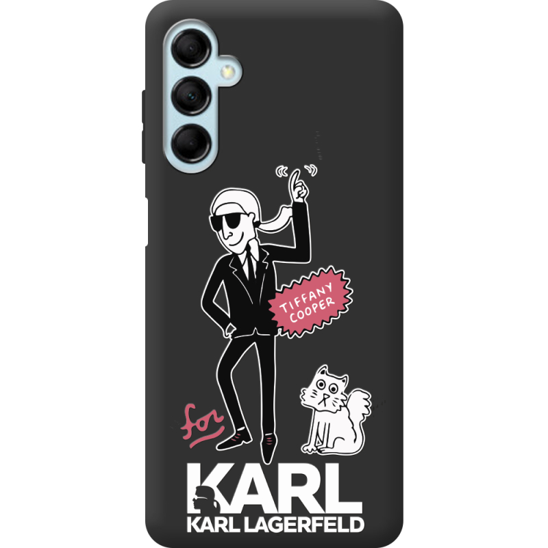 Черный чехол BoxFace Samsung Galaxy M15 5G (M156) For Karl