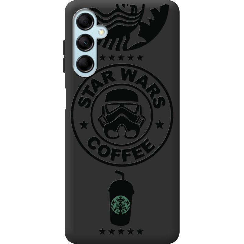 Черный чехол BoxFace Samsung Galaxy M15 5G (M156) Dark Coffee