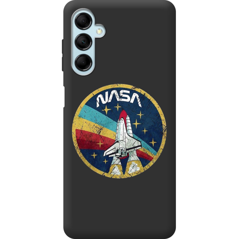 Черный чехол BoxFace Samsung Galaxy M15 5G (M156) NASA