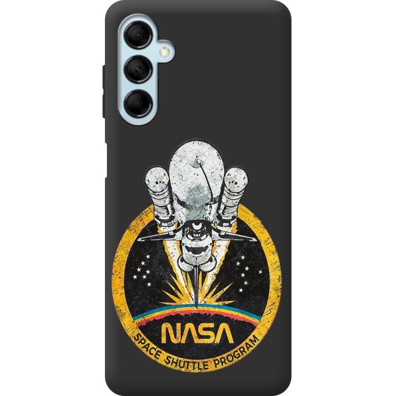 Черный чехол BoxFace Samsung Galaxy M15 5G (M156) NASA Spaceship