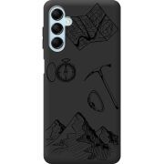 Черный чехол BoxFace Samsung Galaxy M15 5G (M156) Mountains