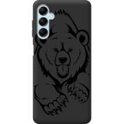 Черный чехол BoxFace Samsung Galaxy M15 5G (M156) Grizzly Bear