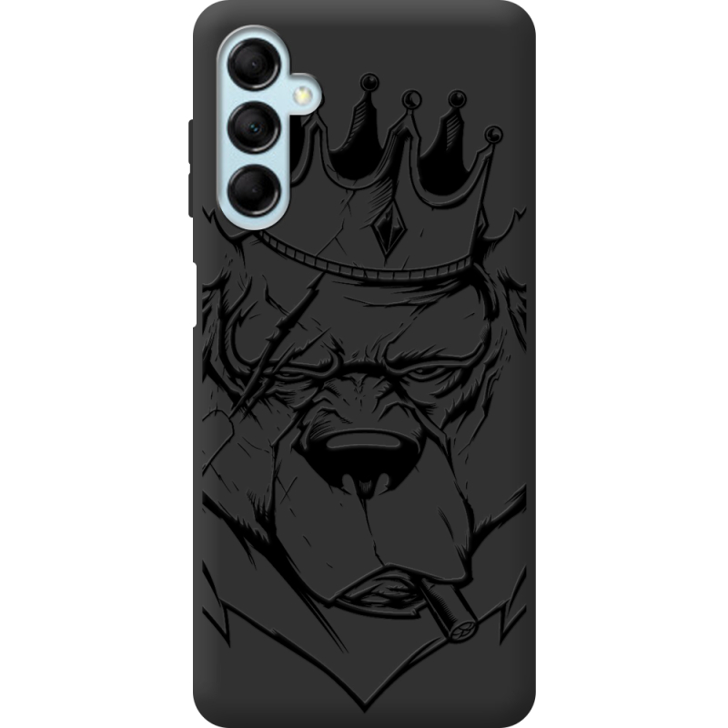 Черный чехол BoxFace Samsung Galaxy M15 5G (M156) Bear King
