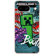 Чехол BoxFace Google Pixel 8A Minecraft Graffiti
