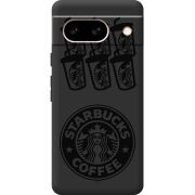 Черный чехол BoxFace Google Pixel 8A Black Coffee