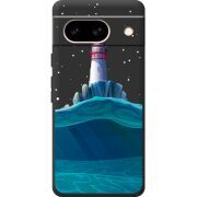 Черный чехол BoxFace Google Pixel 8A Lighthouse