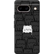 Черный чехол BoxFace Google Pixel 8A 