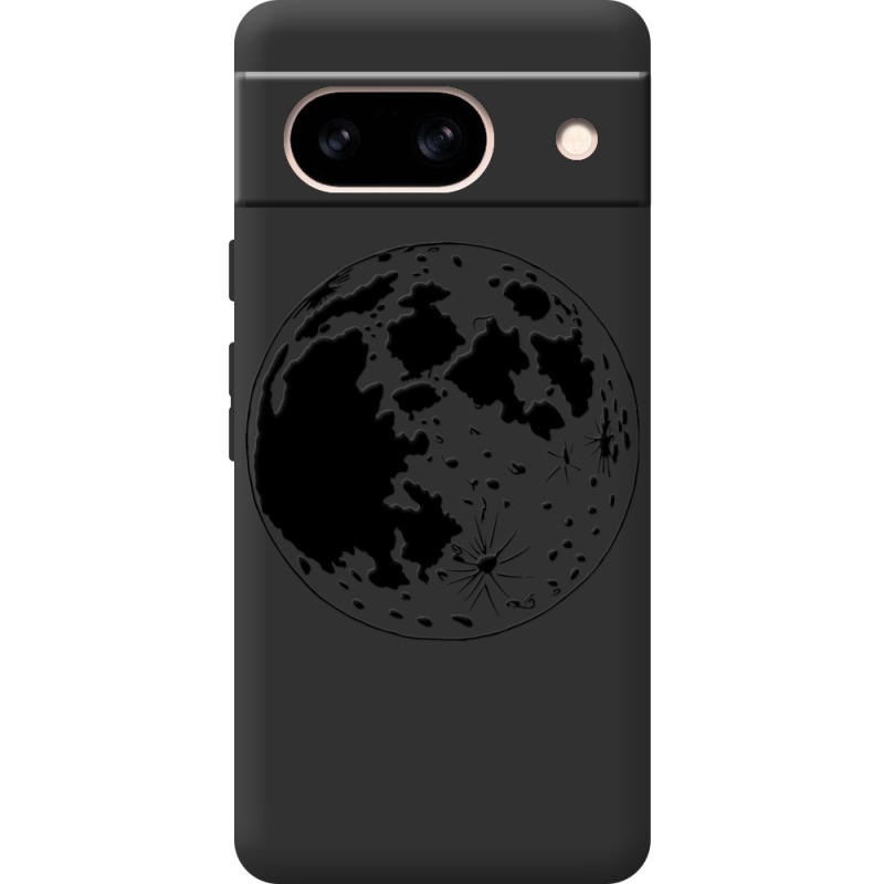 Черный чехол BoxFace Google Pixel 8A Planet