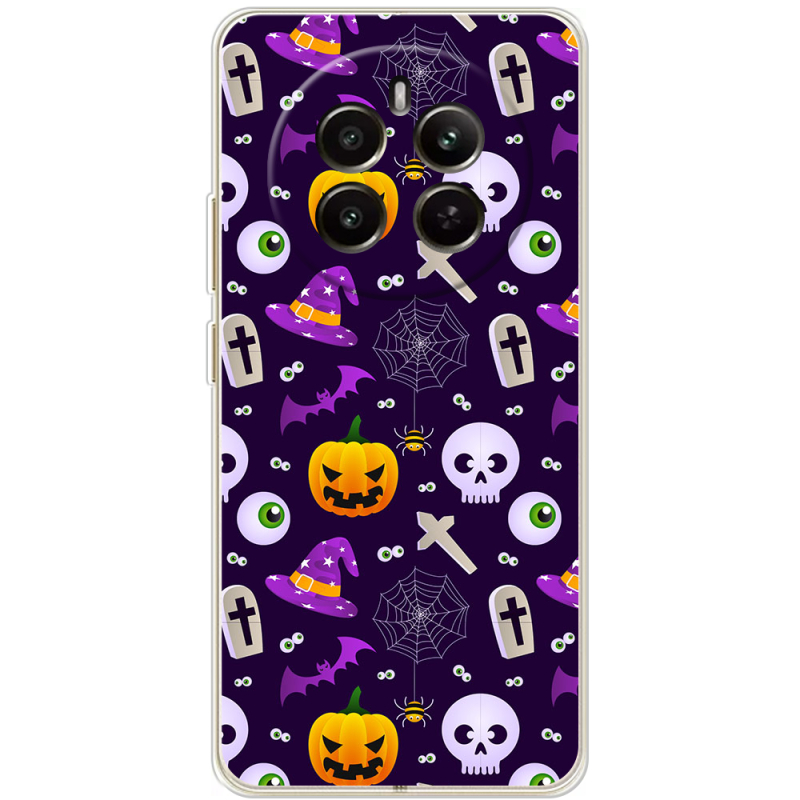 Чехол BoxFace Realme 12 Plus 5G Halloween Purple Mood