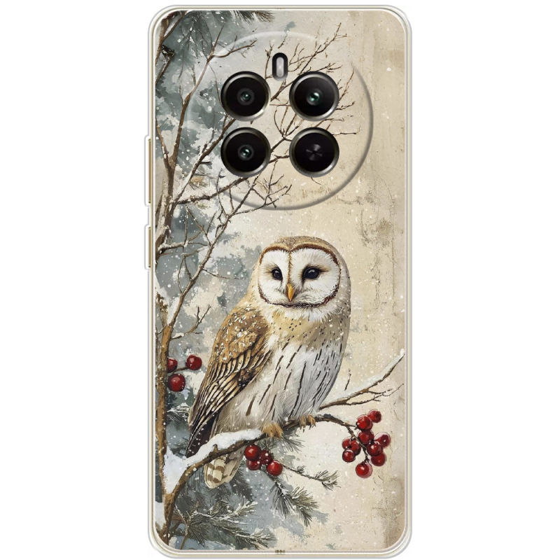 Чехол BoxFace Realme 12 Plus 5G Christmas Owl