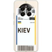 Прозрачный чехол BoxFace Realme 12 Plus 5G Ticket Kiev