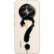 Прозрачный чехол BoxFace Realme 12 Plus 5G Swan question