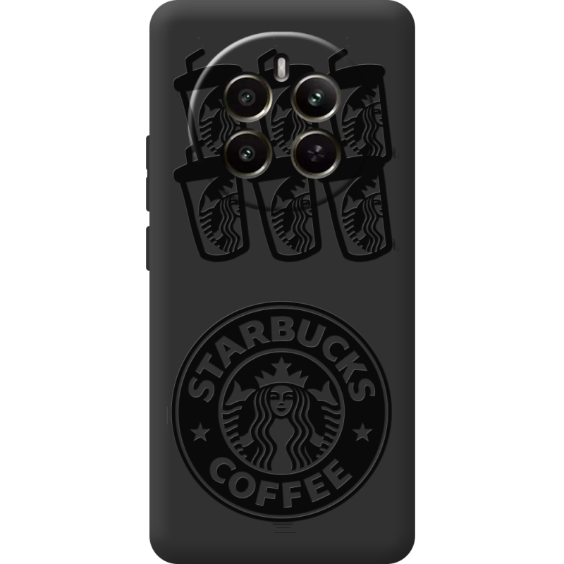 Черный чехол BoxFace Realme 12 Plus 5G Black Coffee