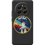 Черный чехол BoxFace Realme 12 Plus 5G NASA