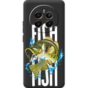 Черный чехол BoxFace Realme 12 Plus 5G Fish