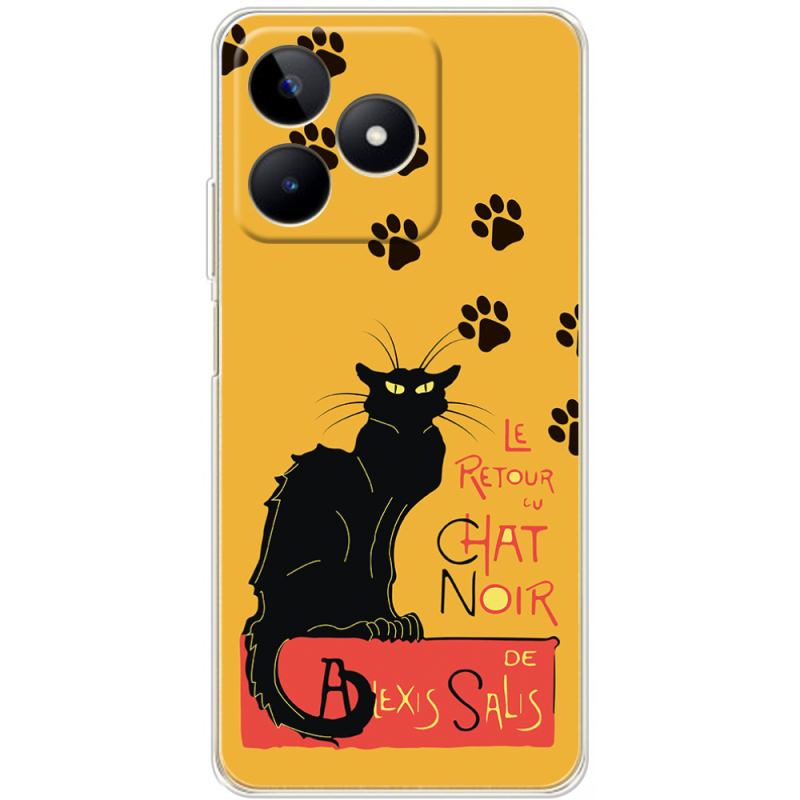 Чехол BoxFace Realme Note 50 Noir Cat